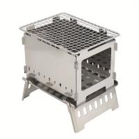 BOPORO Estufa de Leña Portátil Plegable - Perfecta para BBQ, Camping y Parrilla de Carbón - details 2