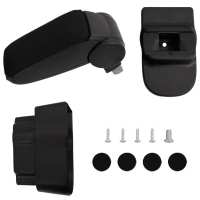 vidaXL Reposabrazos para coche ABS negro coche Adecuado para Opel astra g (1998-2004),  Fiat grande punto (2006) Alfa romeo mito (2008) fiat linea (after 2007),  Lada kalina i ii (2012-2018) Lada granta (2012-2018) y mas - details 11