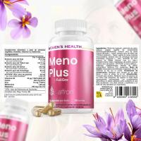 FULLGAS - MenoPlus - Salud femenina - 90 caps - Fórmula para favorecer el bienestar durante y tras la menopausia a base de extractos de plantas naturales, melatonina, vitaminas y minerales. 100% vegano y sin gluten. - details 1