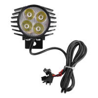 Faros LED 2 En 1 Para Scooter Eléctrico Kugoo M4 pro Con Bocina Luz Delantero De Seguridad Para Noche Lámpara Par - details 4