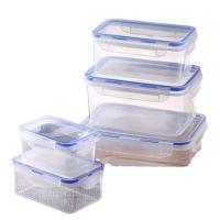 Juego De Contenedores De Alimentos Airtight Con Tapa Caja De Almuerzo Meal Prep Plásticos Resistente Al Lecho En El Mercado - details 7