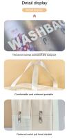 Bolsa De Maquillaje Portátil De Gran Capacidad Para Viajes Y Fitness Separación Seco-Mojo Bolsa De Almacenamiento Para Toallitas Y Artículos De Higiene - details 11