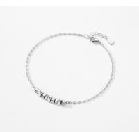 Zenyth-s925 a través del Cuerpo de Plata esterlina Diseño Geométrico pulsera Femenina Europa y los Estados Unidos Nicho de Diseño Transfronterizo de moda pulsera de Cadena ajustable - details 5