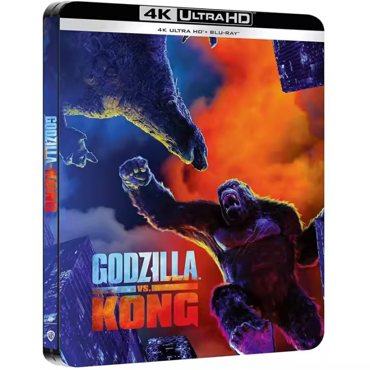 Godzilla Vs Kong - Steelbook 4k UHD + Blu-ray [Blu-ray] - 1