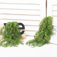45cm De Altura Suculentas Artificiales Colgantes Para Pared Vine Rattan Ramas Verdes Decoración De Hogar Para Bodas Y Salón Garrafa - details 0
