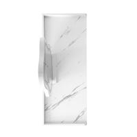 Juego de tocador Blanco para Dormitory with Tres amplios bolsitos y una Puerta-Dimensiones: A100/H75/D40 cm (sin taburete) - details 8
