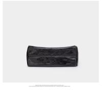 Bolso De Hombro Para Mujer Estilo Rock Negro Nueva Moda Bolso De Mano Con Cadena Monedero Cruzado Single Para Diario - details 24
