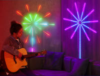 Tira De Luces LED Coloridas De 30LED/M Control Remoto Bluetooth APP 5V USB Para Ambiente Musical Y Decoración De Paisaje - details 11