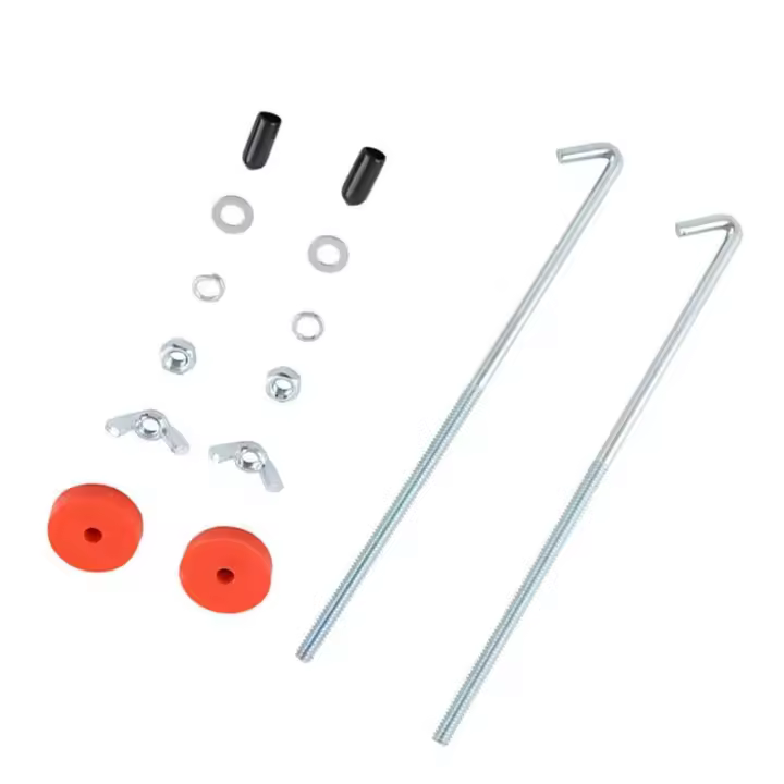 Soporte Universal Para Batería De Coche Bracket De Fijación Para SUV Y Camiones Herramienta De Montaje Metálica J Bolts Para Maintenimiento De Automóviles - 1