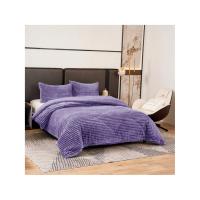 MIRAMAX-Manta borrego invierno polar manta gruesa duvet sherpa con 2 fundas de cojin, mantas grandes para cama 90cm, 135cm, 150cm, mantas sofa suave, caliente y cómoda - details 3