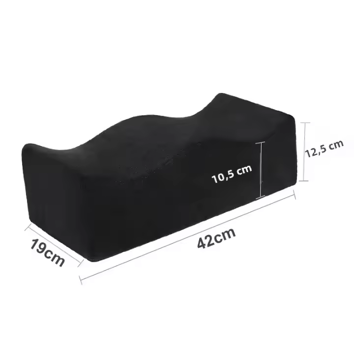 Cojín De Esponja Para Glúteos Post Operatorio De BBL Almohada De Asiento Para Recuperación De Cirugía De Hemorroides Estilo Sencillo Relleno De Memoria Espuma Material Poliéster/Celulosa - 1
