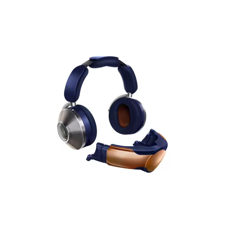 Purificador personal y Auriculares Dyson Zone™ con cancelación activa de ruido y aire purificado  (Azul de Prusia/Cobre) - 1
