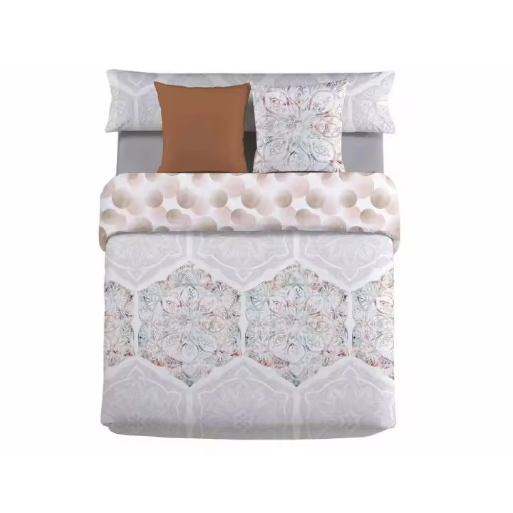 Funda Nórdica Pierre Cardin RESORT Beige 144 Hilos 150 x 230 cm - 1