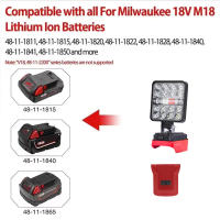 Spotlight LED Portátil De 3 Pulgadas Luz De Advertencia Para Pesca Y Emergencias Compatible Con Baterías Makita/Dewalt/Milwaukee 18V - details 5