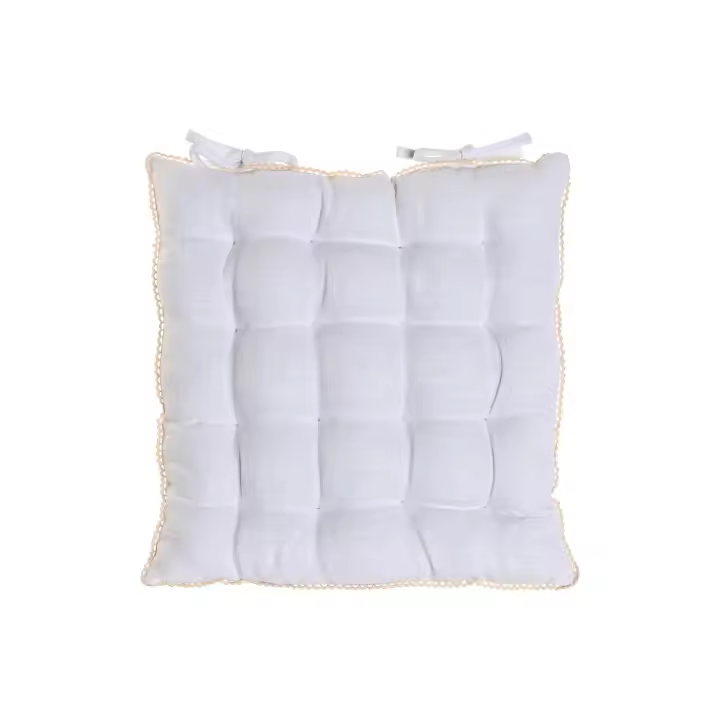 COJIN SILLA LINO 42X42X6 300 GR. BLANCO ROTO TX213507 - EL MEJOR COMPLEMENTO PARA TU HOGAR FIJALO - 1