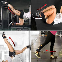 1 PC Equipo De Entrenamiento De Resistencia Para Piernas Con Estribo De Tobillo Y Dumbbell Auxiliar De Peso Para Taekwondo - details 3