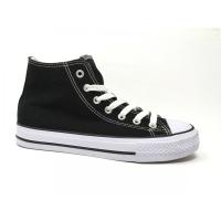 Zapatillas de lona mujer KTEY 46 X-5 BOTA BASQUET TELA BLACK 29684 XL - details 3