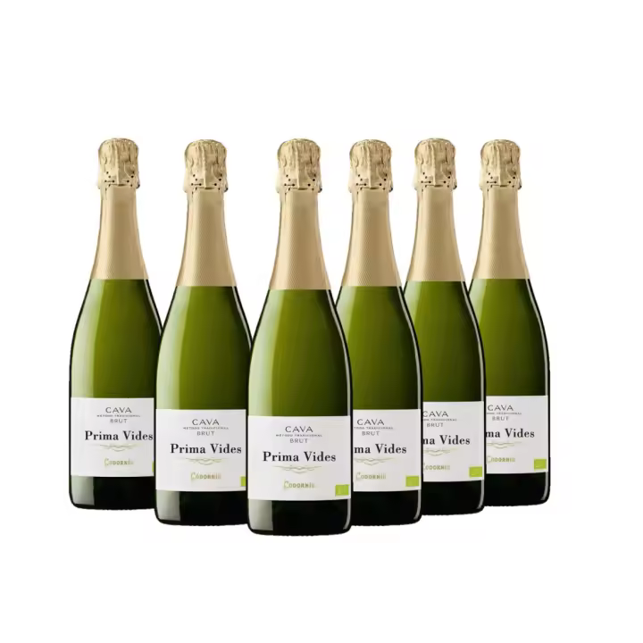 Codorníu Prima Vides - Cava Brut Ecológico - Caja 6 botellas 75cl - 1