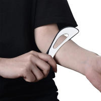 Herramienta De Masaje De Acero Inoxidable Para Musculatura Y Tissue Doloroso Scraper De Músculo Gua Sha Herramientas IASTM Para Fascia - details 6