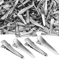 20pcs Accesorios De Cabello De Alligator Metálicos Para Manualidades Base Vacía Para Barretas Y Pinzas De Cabello Suministros Para Fabricación De Joyería - details 1