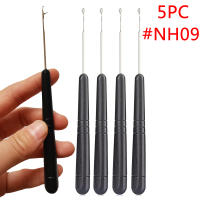 Juego De 5 Agujas De Tejido Para Cabello De Plástico Negro Y Amarillo Herramientas De Cepillo Para Dreads Y Tejido Manual - details 0