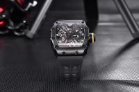 Reloj De Cuarzo Para Hombre PAGANI DESIGN 2024 De Lujo Forma De Barril Impermeable Con Pantalla Luminosa Cristal De Zafiro Silicona VH65 - details 9