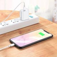 Cargador de iPhone para Apple, adaptador de corriente USB-C de 20 W PD, color blanco - details 2
