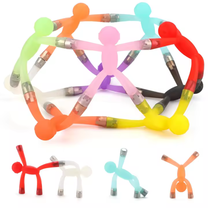 Juguetes magnéticos de viaje de 10 piezas: Juguetes magnéticos para niños, juguetes para Viajes de 1 A 3 años | Regalos para Cestas de Pascua para niños - 1