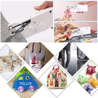 Mini máquina de Coser portáthil, máquina de reparación de papel de mano de costura Doméstica para principios adultos para ropa de Tela (Negro, Type 3) - details 2