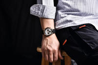 Reloj De Cuarzo PAGANI DESIGN Para Hombre 2023 Marca Top Cronógrafo Deportivo Impermeable Con Correa De Silicona Y Acero Inoxidable Lujo Reloj Con Fecha Y Manos Luminosas - details 10