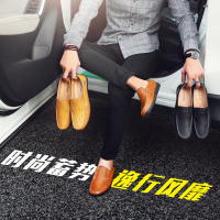 Zapatos Casuales Para Hombre De Cuero Negro Talla Grande 37-47 Loafers Moccasins De Marca Lujo Respirables Slip on 2024 - details 5