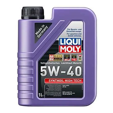 LIQUI MOLY Synthoil High Tech 5W-40 | 5 L | Tecnología de síntesis Aceite de motor - 1