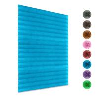 Cortinas De Blackout Mitad Con Plisadas Autoadhesivas Para Cocina Baño Balcón Ventanas De Coffee/Office Cortinas Romanas De Tela Para Ventanas De Skylight - details 7