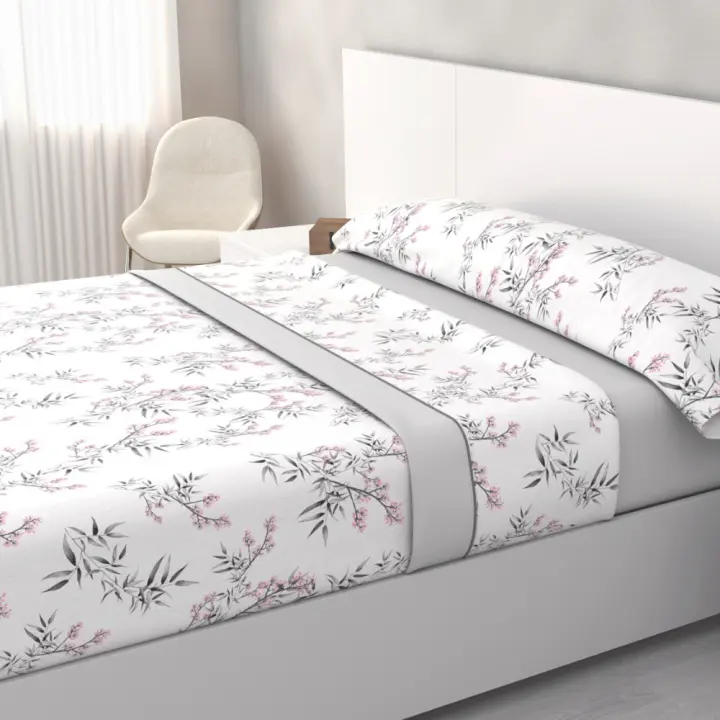 Juego de Sábanas Microfibra 100% Poliéster con Jaretón de Roomers - Suavidad y Resistencia | HM'S HOME SECRET - 1