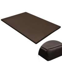 vidaXL Alfombrilla plana y cuadrada marrón para perros, Mascota Perrera Dimensiones M, L, XL - details 1