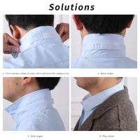 Kit De Fijación De Cuello Ajustable Para Camisas Soporte De Collar De Sostén De T-Shirt Accesorio De Ropa Para Hombres Y Mujeres Material De Poliéster Y Plástico - details 5