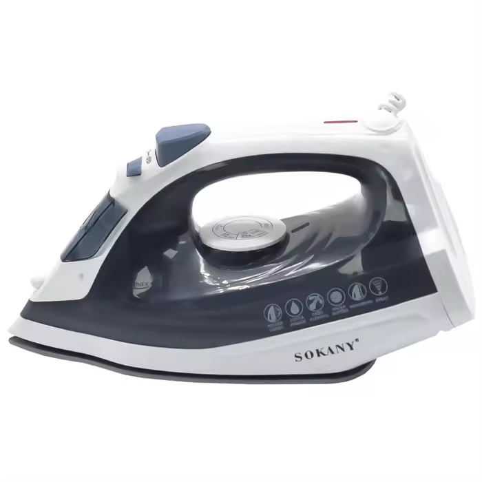 Plancha de vapor, polpe de vapor 220ml 1600 W, temperatura ajustable, 3 colores. Sokany - 1