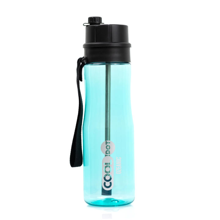 Cooldot Botella de Agua Potabilizadora y Reutilizable con Generador de Ozono. Ideal para Deportes al Aire Libre, de Montaña, la Oficina o el Gimnasio. Elimina Virus y Bacterias. Botella de 750 ml y Varios Colores