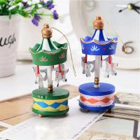 Caballito De Carrusel De Madera Para Adornos Navideños Colgantes Para Árbol De Navidad Regalo De Año Nuevo Juguete Para Niños Decoración De Fiesta En Casa - details 7