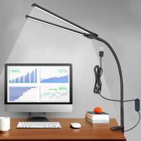 ORION91 Lámpara LED Fijar Mesa Flexo Gigante Color Blanco 5 Tonos de Luz Regulable (61,3x62 cm) Oficina Teletrabajo Escritorio Ordenador - SpazioLuzio - details 3