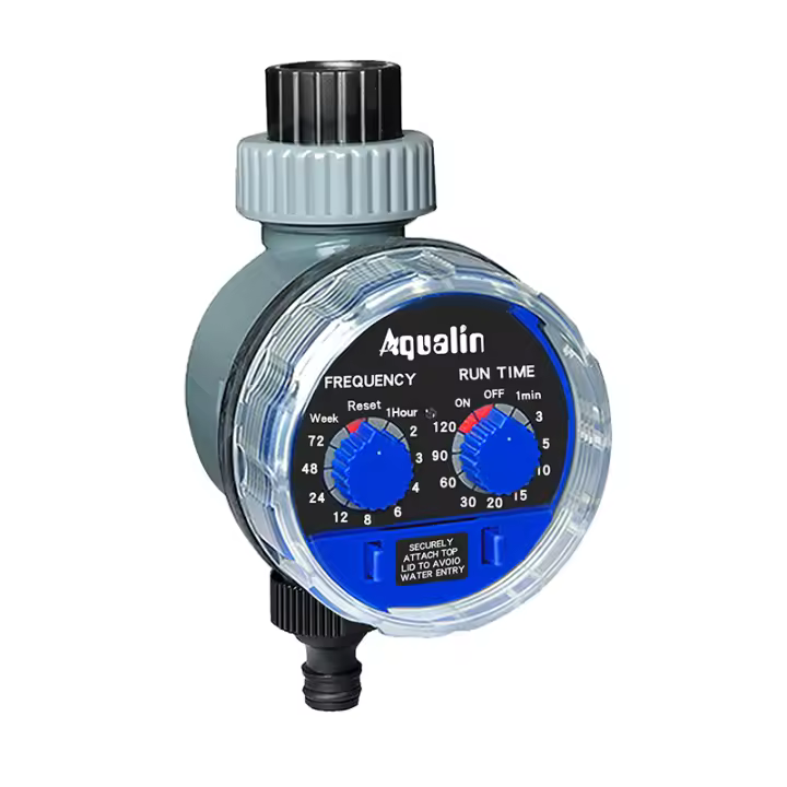 Válvula De Rociador De Jardín Con Timer Automático Controlador De Riego Electrónico Válvula Solenoidal Para El Hogar - 1