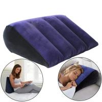 Cojín Multifuncional Inflable Soporte De Posiciones Exótico Para Viaje Y Cama Almohada De Lumbar Inflable Para Descanso Y Juegos - details 2