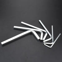 Llave De Cabeza Cuadrada L Shaped 3-10mm Con Punto De Cuatro Diagonales De Acero Cromo Vanadio Multifuncional Para Apretar Tornillos Cuadrados - details 2