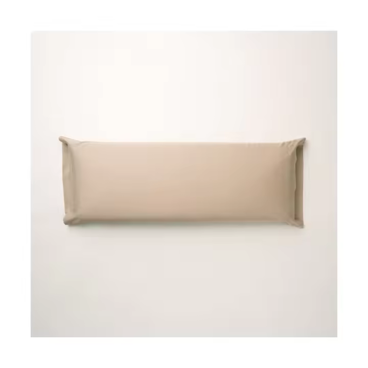 BL Belum - Funda de Almohada Satén 300 Hilos Cement - Elegancia y Suavidad para Tu Descanso - 1
