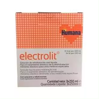 Humana Electrolit Solucion 250Ml. 3Uds. - 1