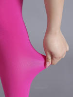 Pareja De Medias De Mujer Oversize Y Finas Que Penetran La Piel Material De Spandex Y Nylon Patrón Sólido Tipo De Tela Tejido Longitud De Pierna 95 Cm Cintura 48 Cm - details 10