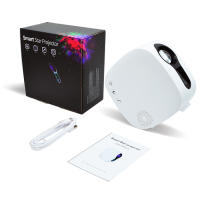 Proyector De Estrellas WiFi Control APP Bluetooth Luz Nocturna Aurora Para Decoración De Dormitorio Lámpara De Ambiente Redonda - details 6