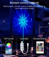 Tira De Luces LED Coloridas De 30LED/M Control Remoto Bluetooth APP 5V USB Para Ambiente Musical Y Decoración De Paisaje - details 3