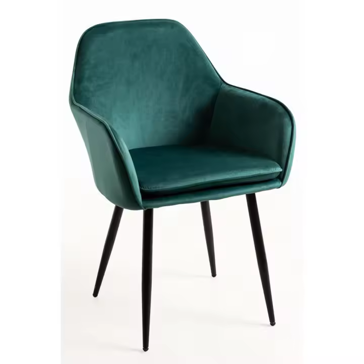 Pack 6 Sillas Chic Black - Verde - 1