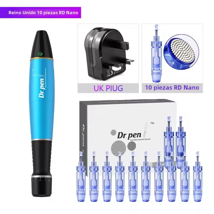 Authentic Dr Pen Ultima A1 Auto Micro Skin Pen Sistema Derma Con 12Pins Cartridges Kit De Herramientas Para Cuidado De La Piel - 1